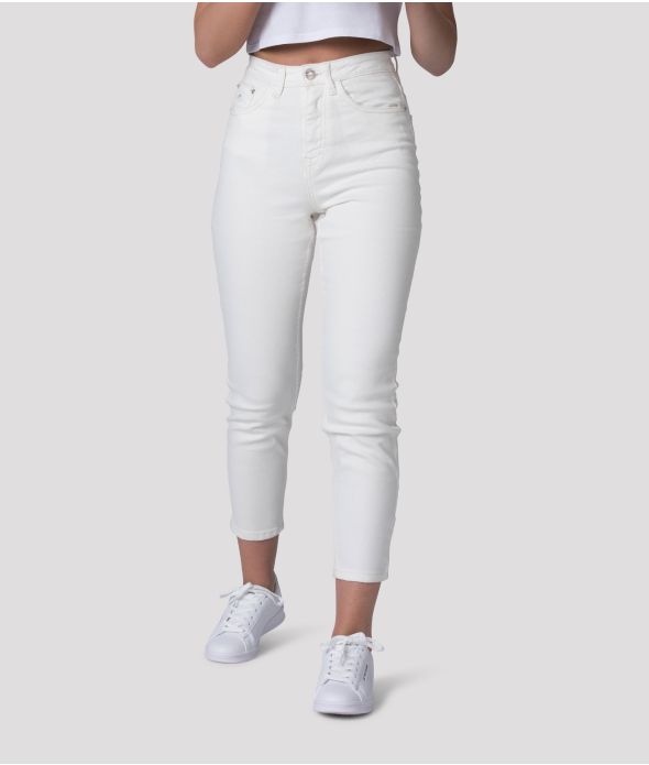 GOSSIP CROPPED PANTS, WHITE