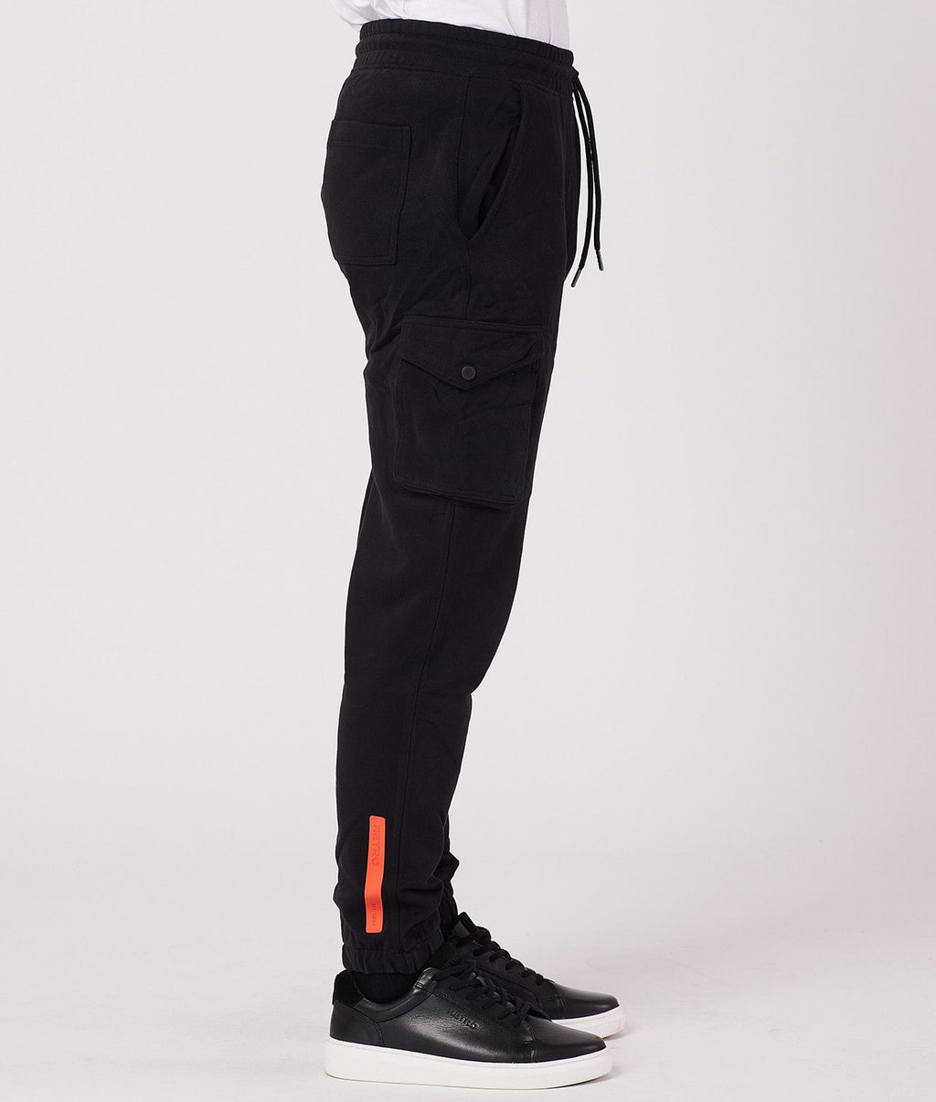 MARCELL JOGGING BOTTOM, BLACK