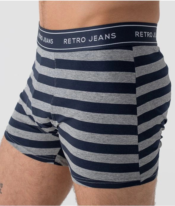 HAROLD STRIPES PACK TWO UNDERWEAR, MIXED