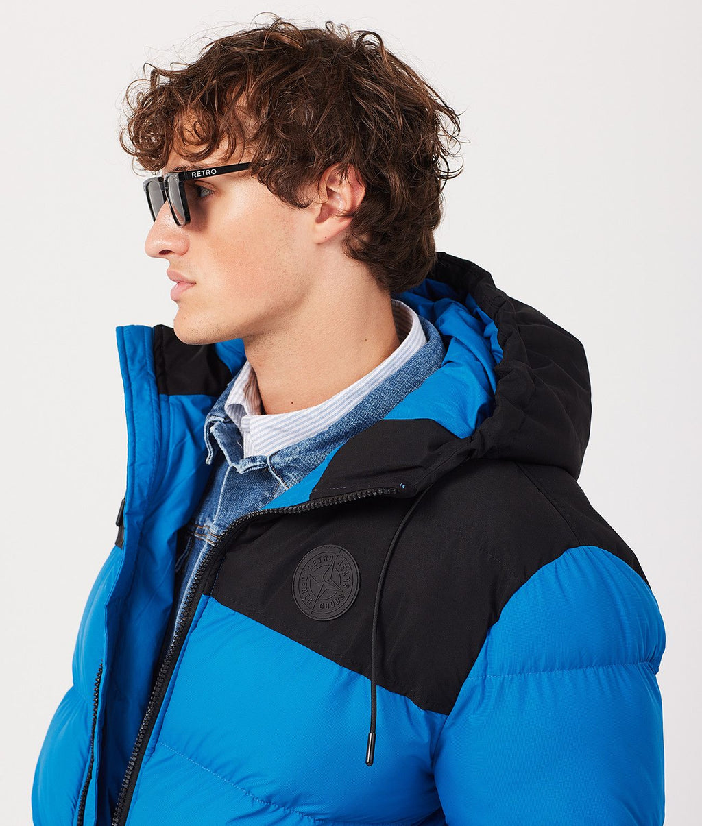 DENNIS B JACKET, BLUE