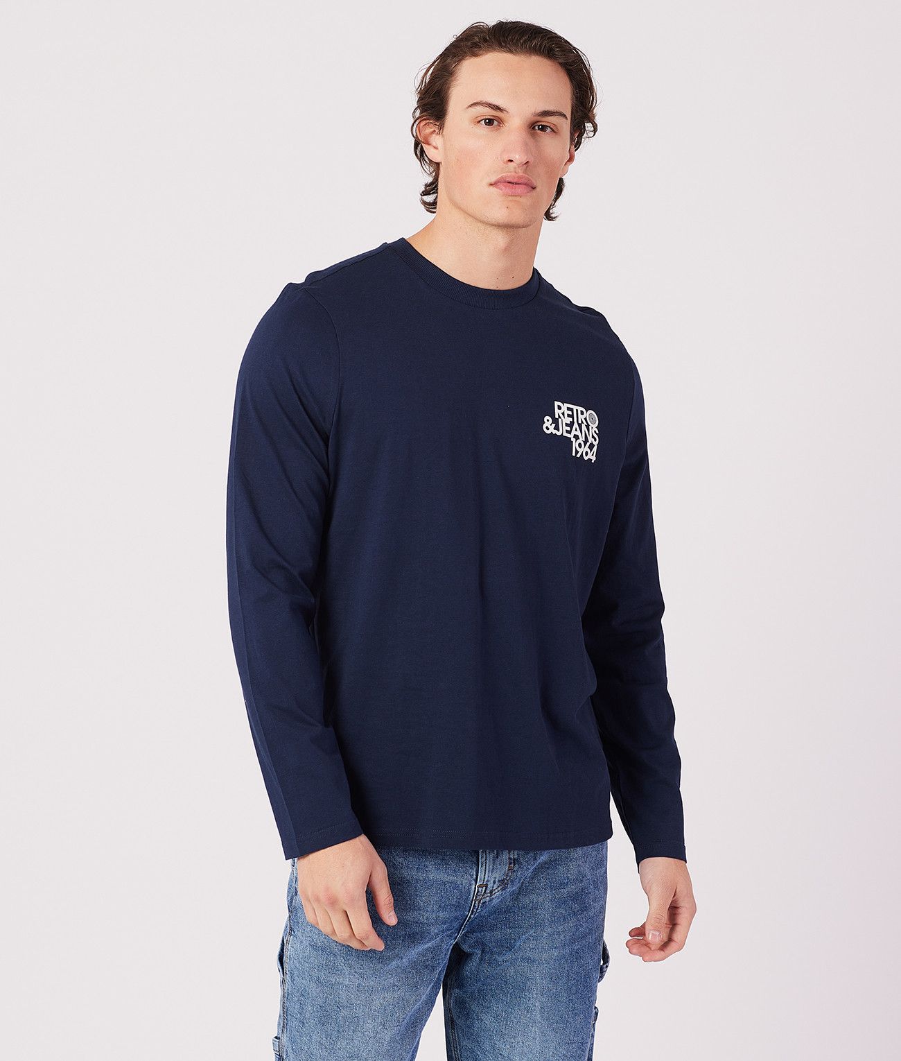 LUCAS L.S.TOP, DARK BLUE