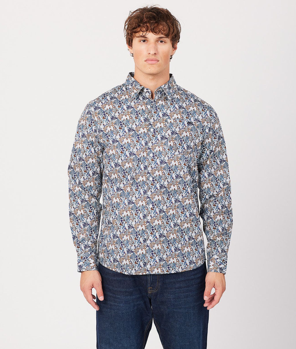 RYDER SHIRT, FLOWERS