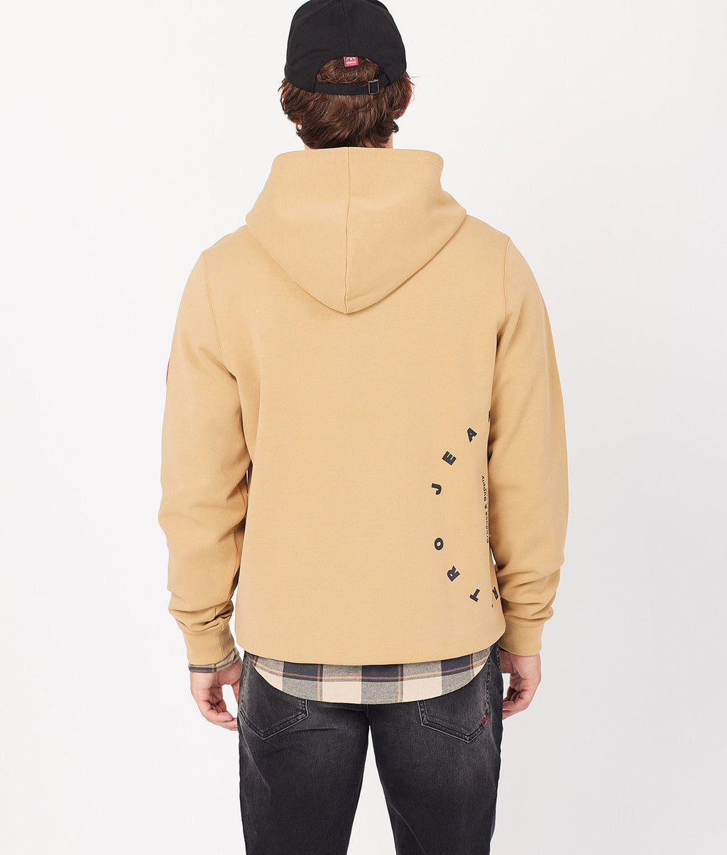 GREGORY HOODIE JOGGING TOP, SAND