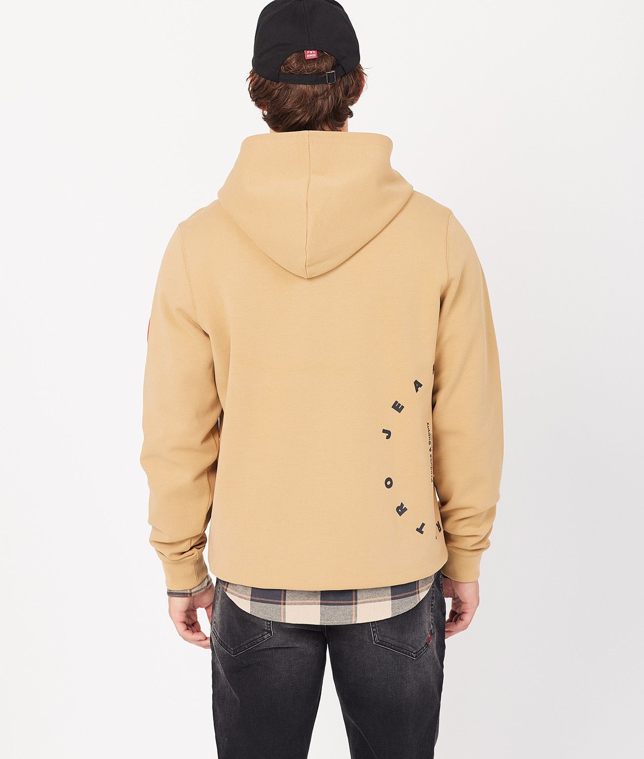 GREGORY HOODIE JOGGING TOP, SAND