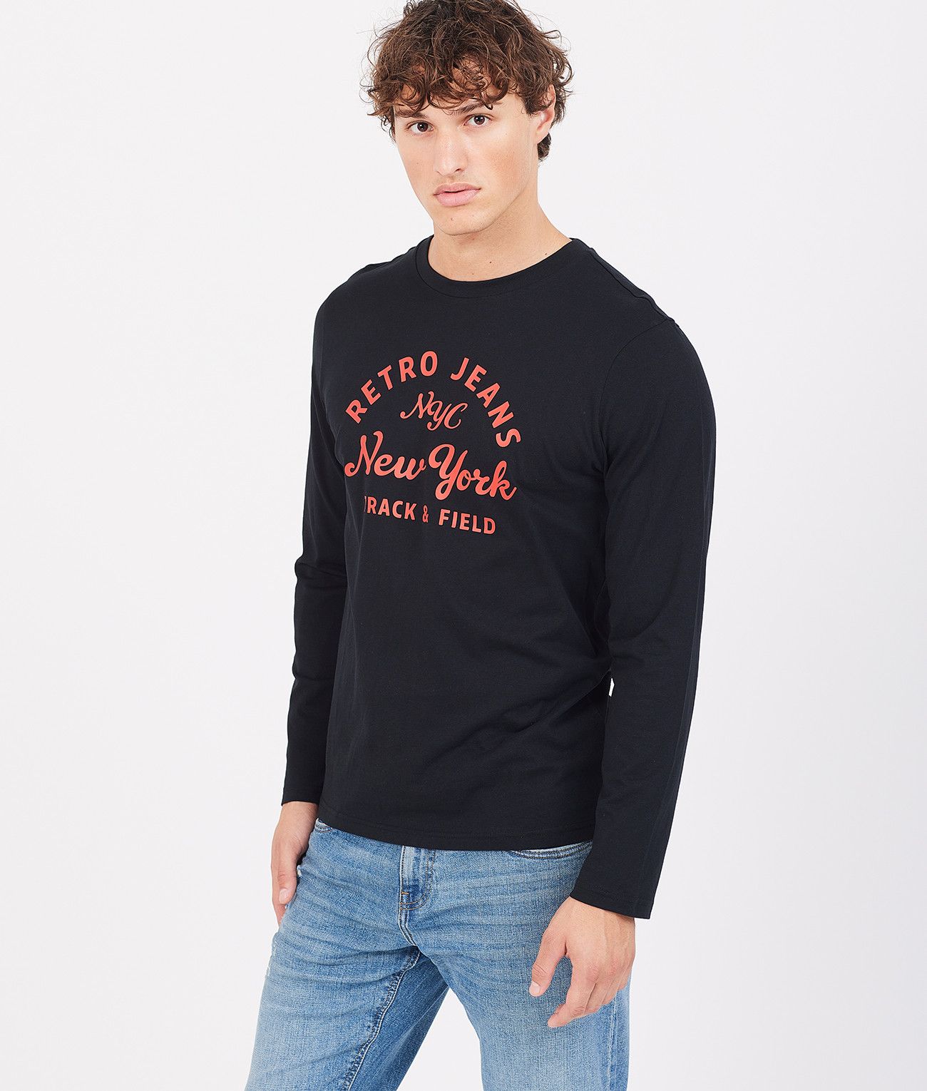 MARTIN L.S.TOP, BLACK