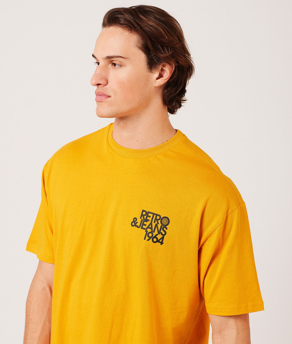 LUCAS T-SHIRT, YELLOW