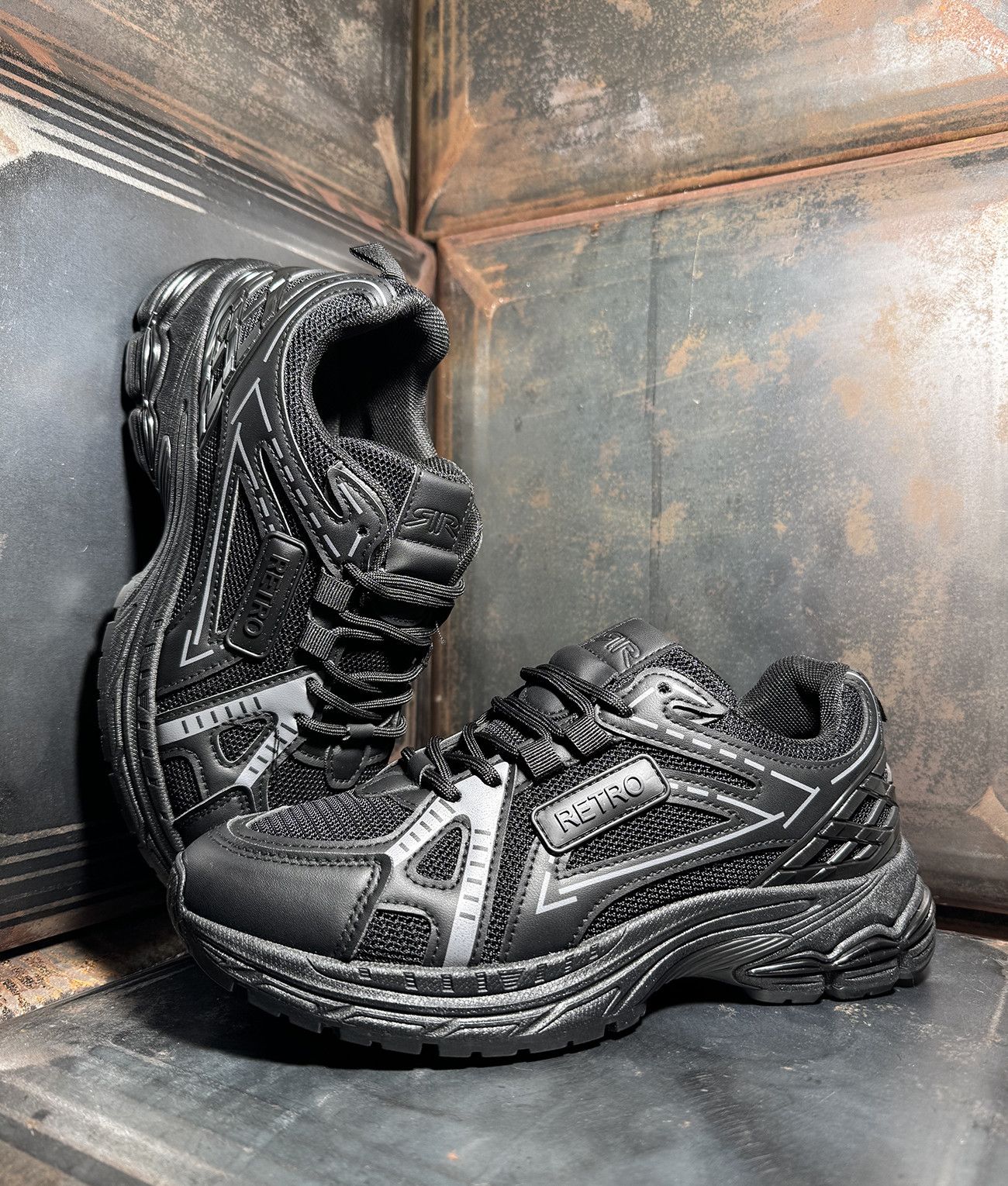 CHRISTINA SNEAKERS SNEAKERS, BLACK