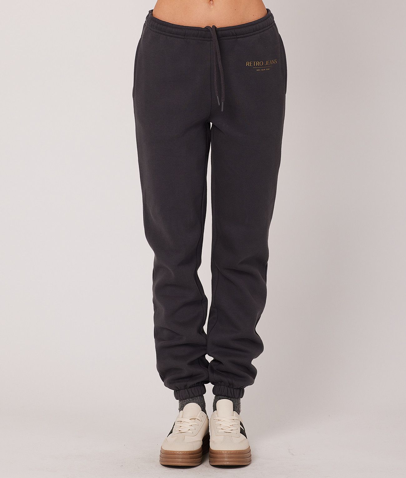 CHRISTINA JOGGING BOTTOM, ANTHRACITE
