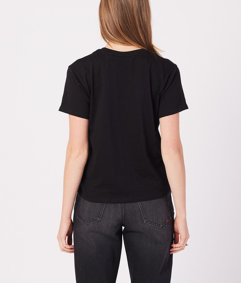 MARTHA T-SHIRT, BLACK