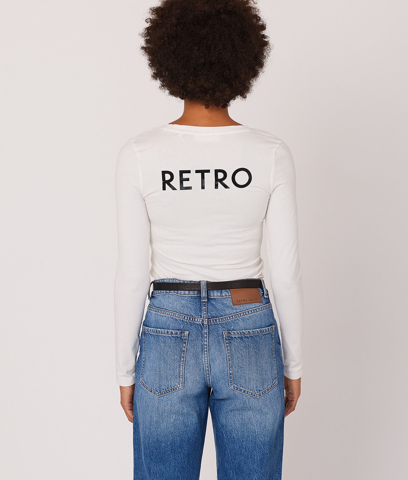 HAILEY L.S.TOP, OFFWHITE