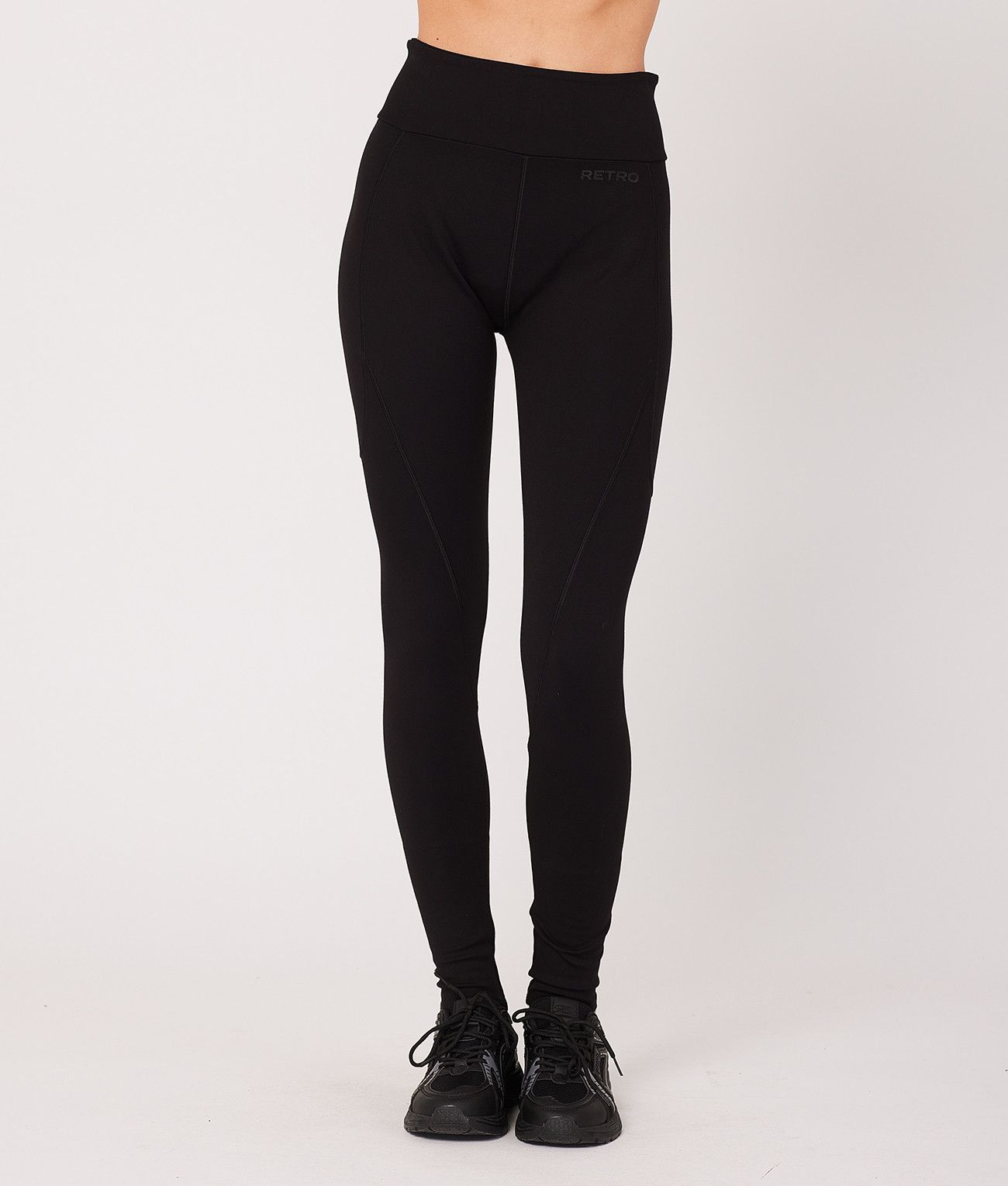 SWAN NŐI LEGGINGS, FEKETE