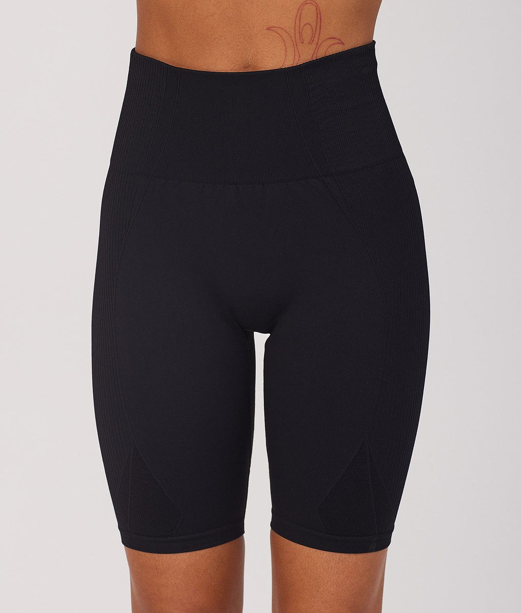 SOLEIL NŐI BICIKLIS LEGGINGS, FEKETE