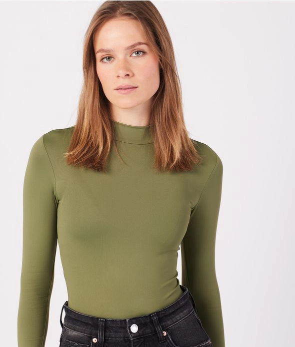 SWAN NŐI HOSSZÚ UJJÚ BODY, KHAKI