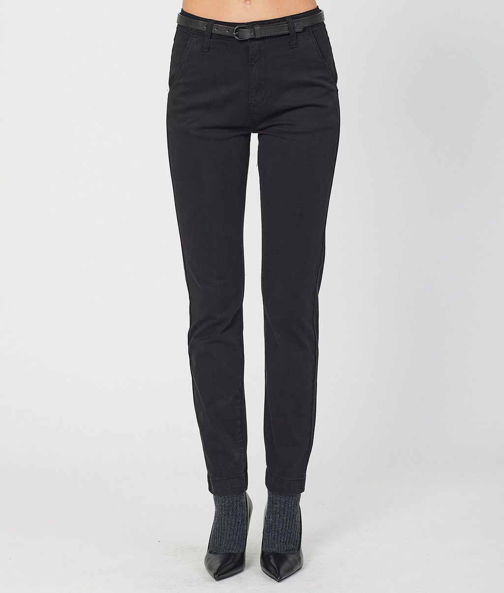 CHLOE PANTS, BLACK