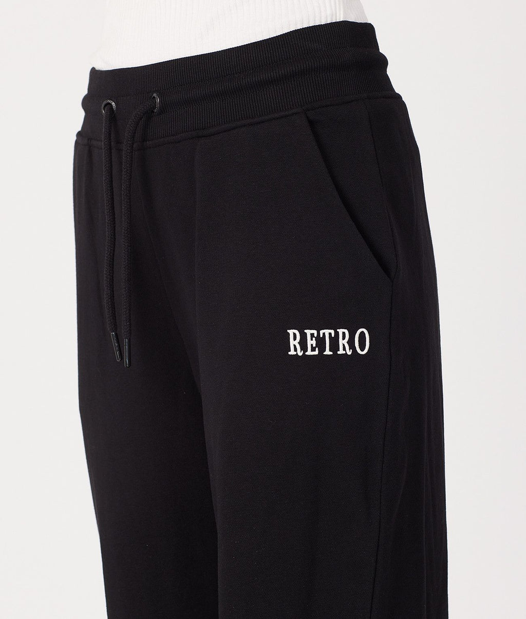 MILAGROS JOGGING BOTTOM, BLACK