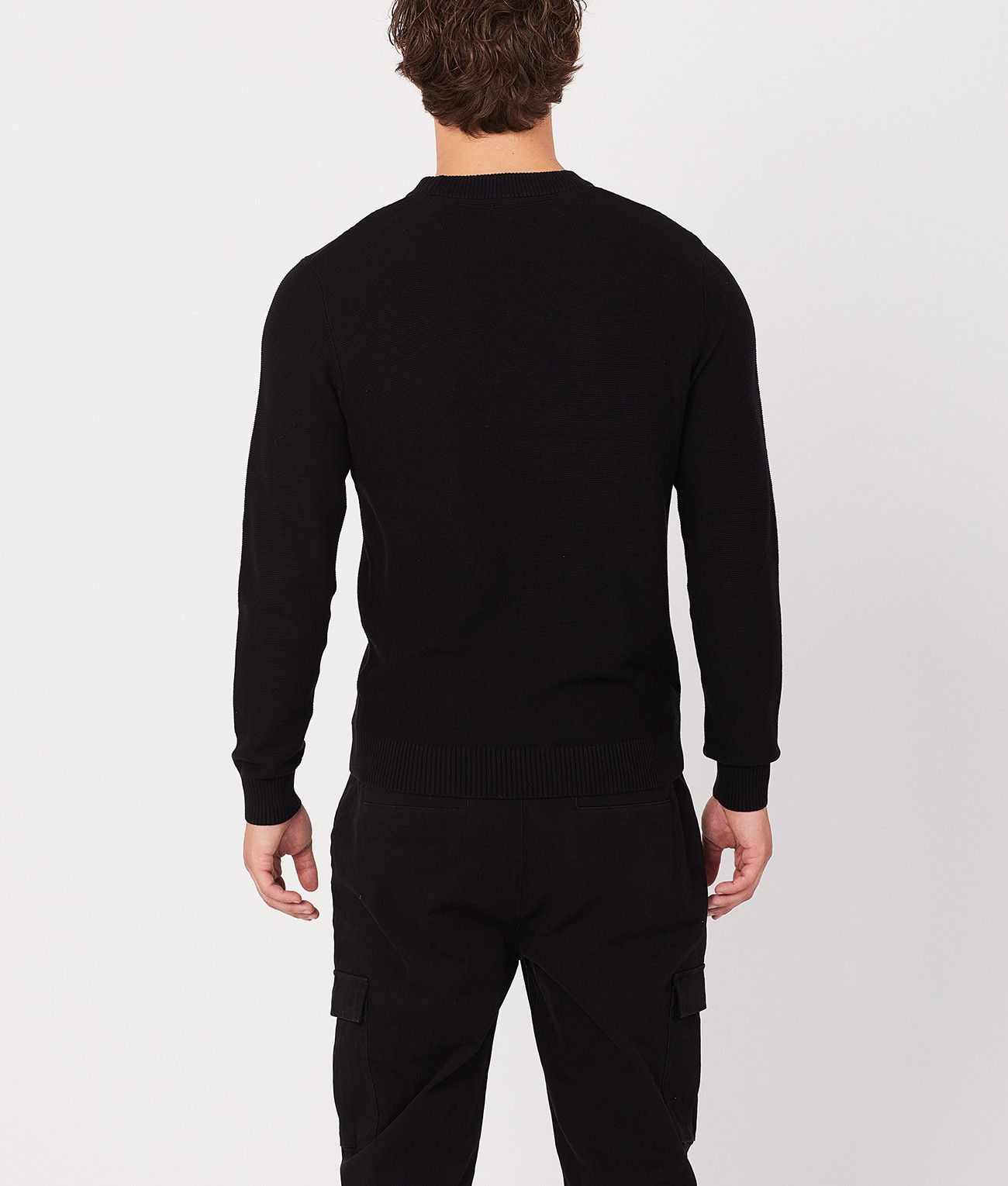 DENNIS SWEATER, BLACK