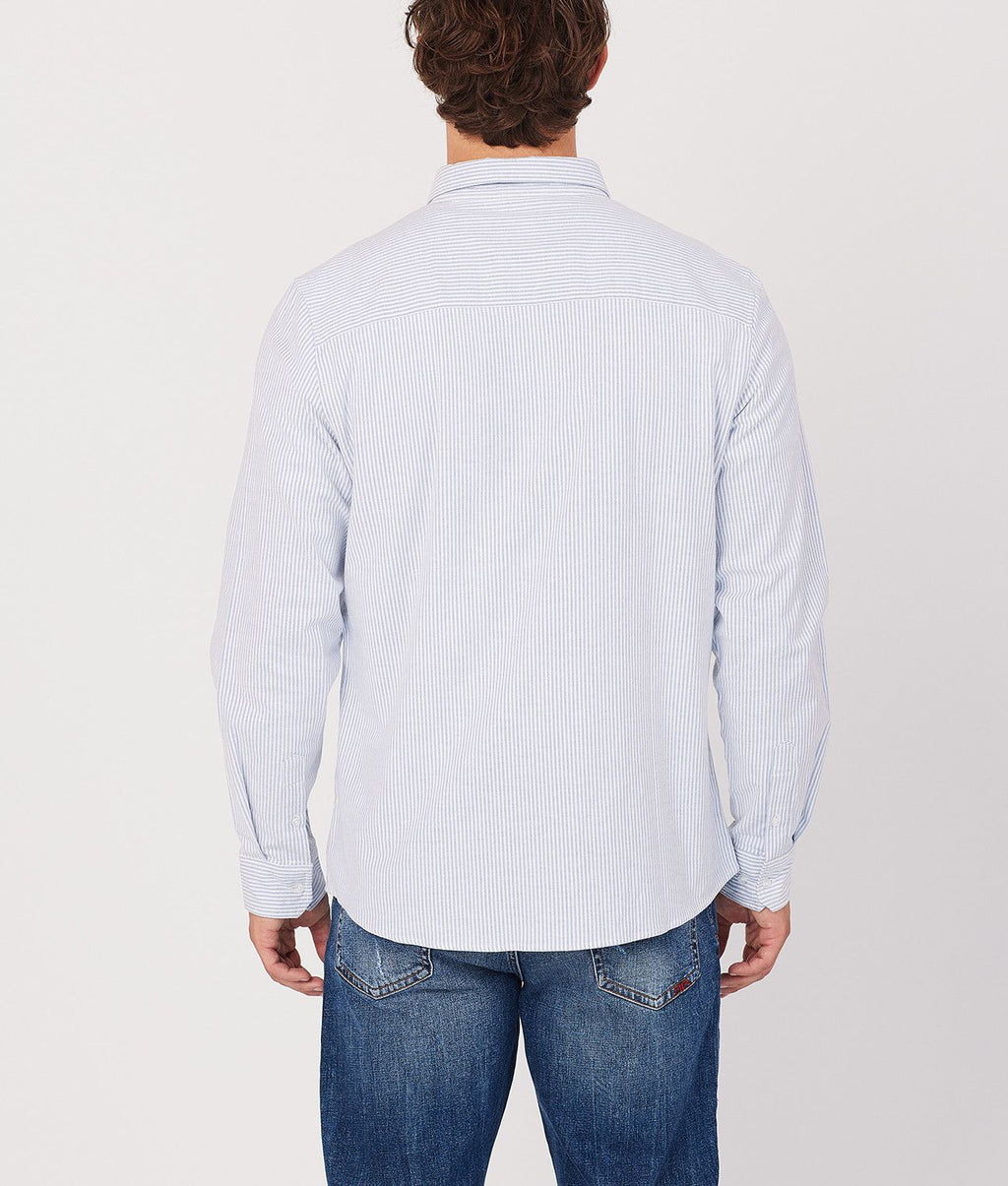 STEVE SHIRT, BLUE STRIPED
