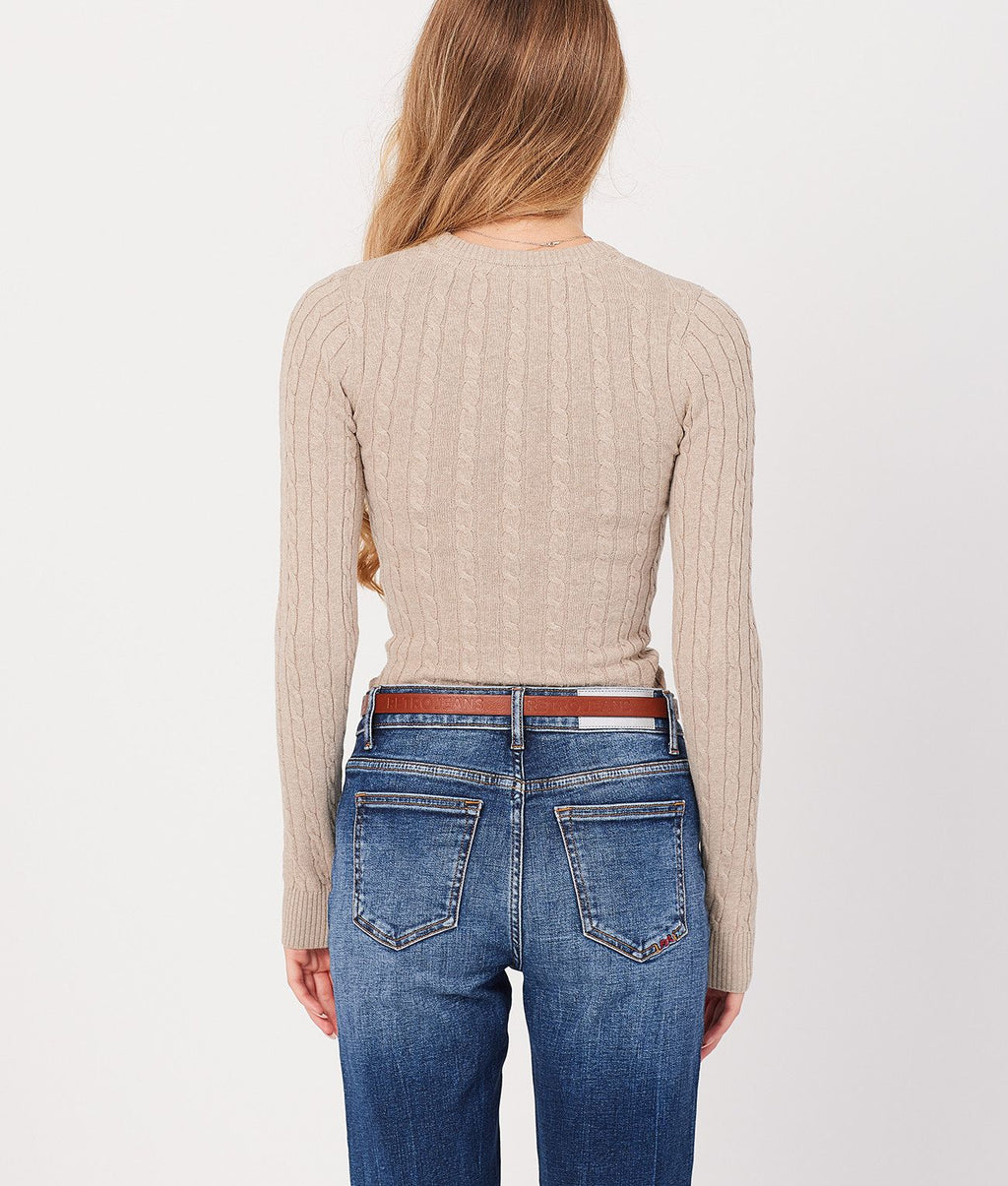 ROSALIE SWEATER, BEIGE