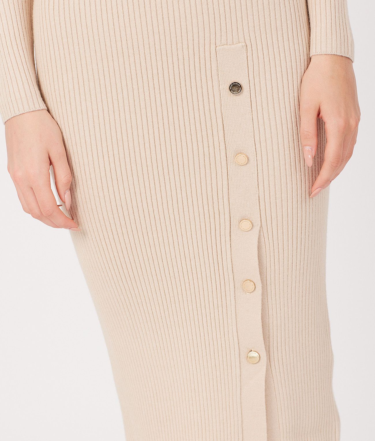 KISSA DRESS, BEIGE