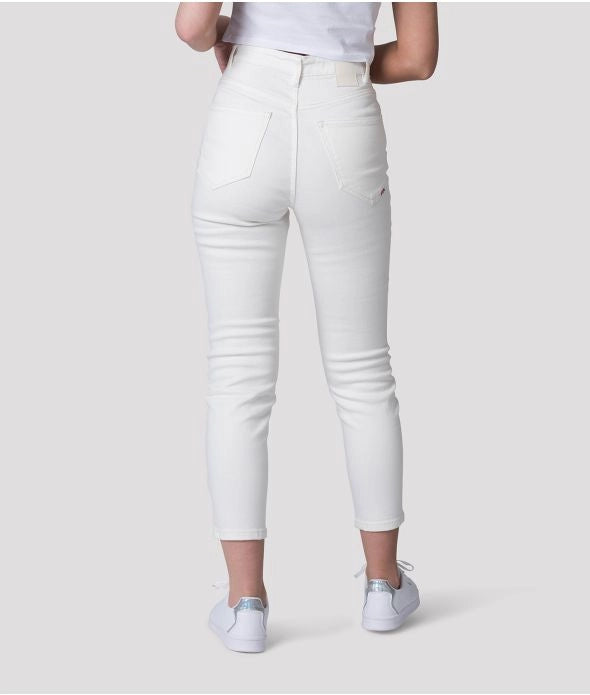 GOSSIP CROPPED PANTS, WHITE
