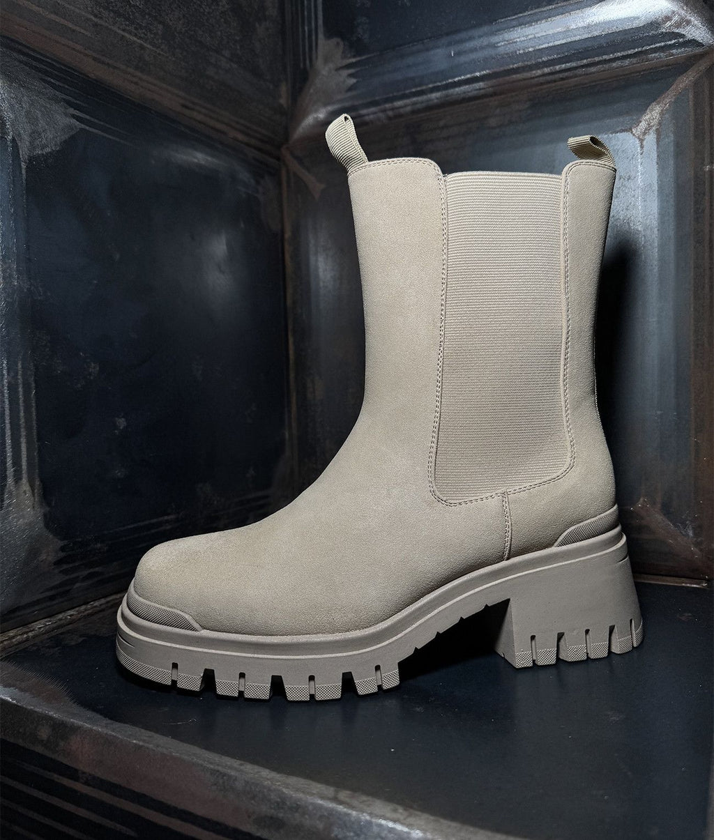 DIANA BOOTS BOOTS, BEIGE