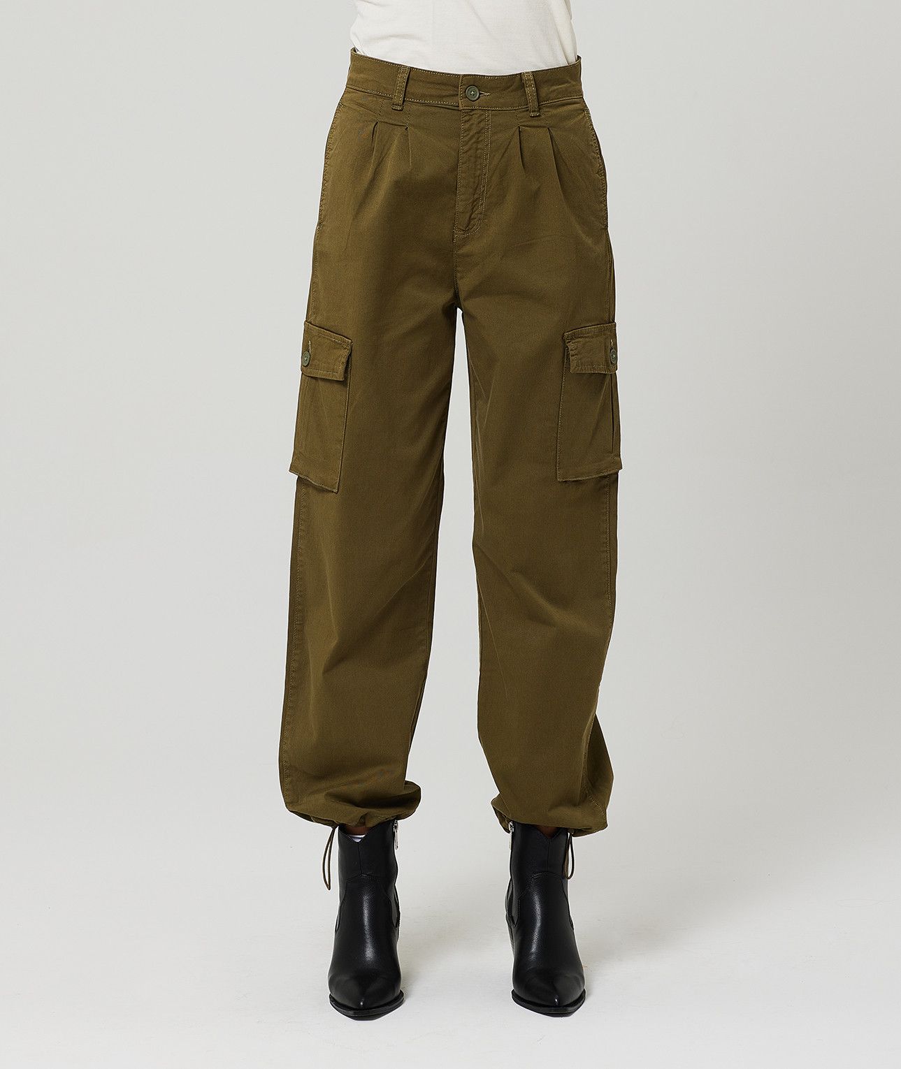 LAUREL CARGO NŐI NADRÁG, KHAKI