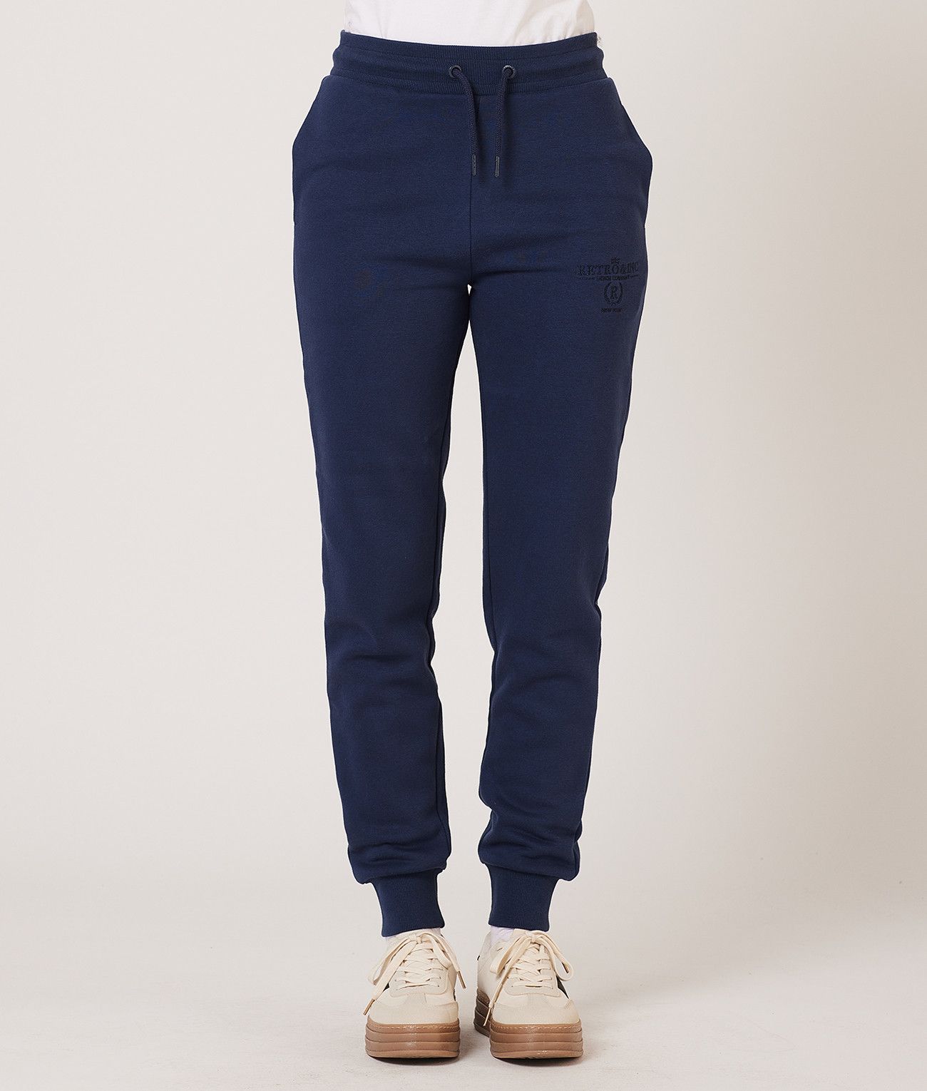 CARIE JOGGING BOTTOM, DARK BLUE