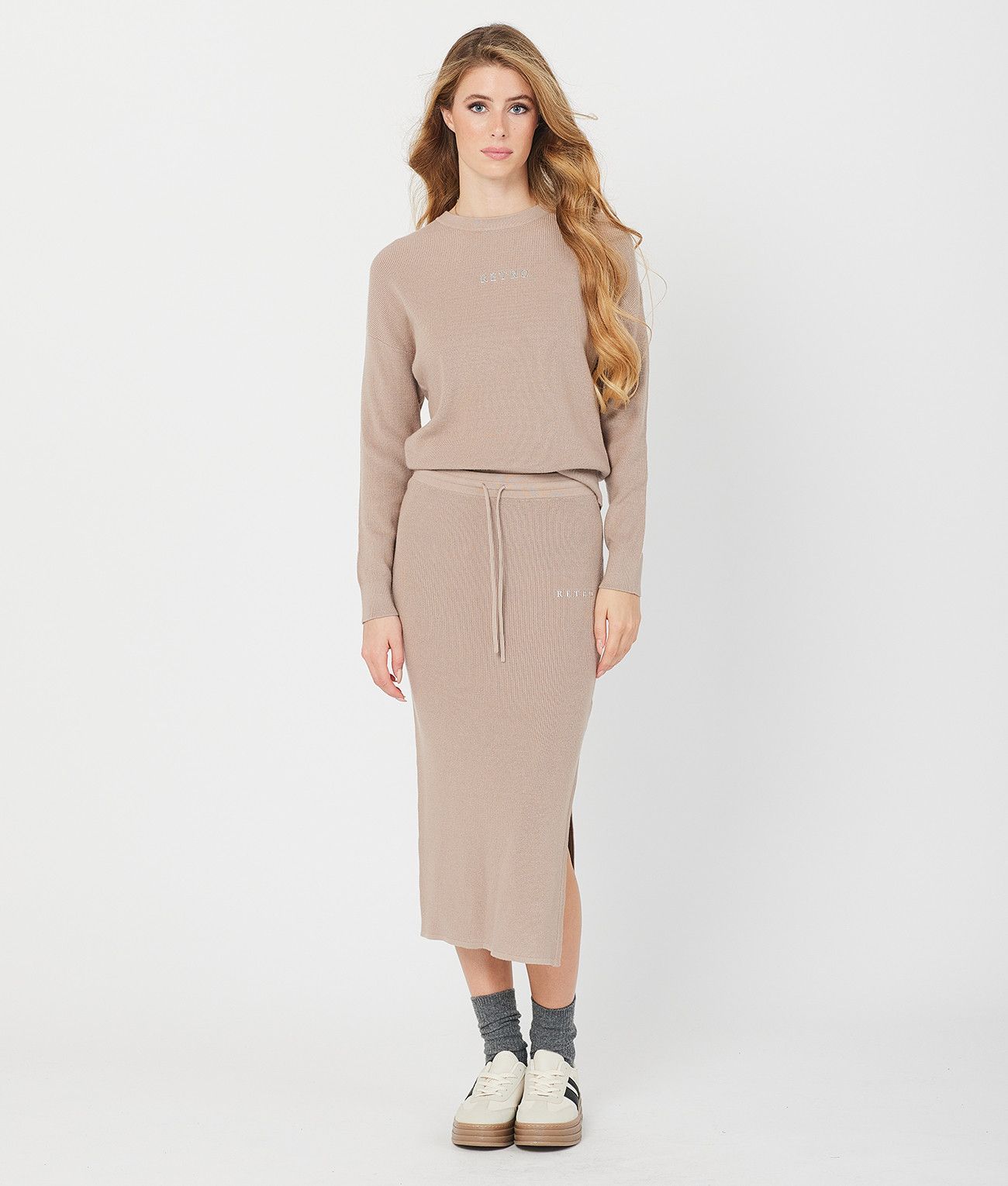 DIANA SKIRT, BEIGE