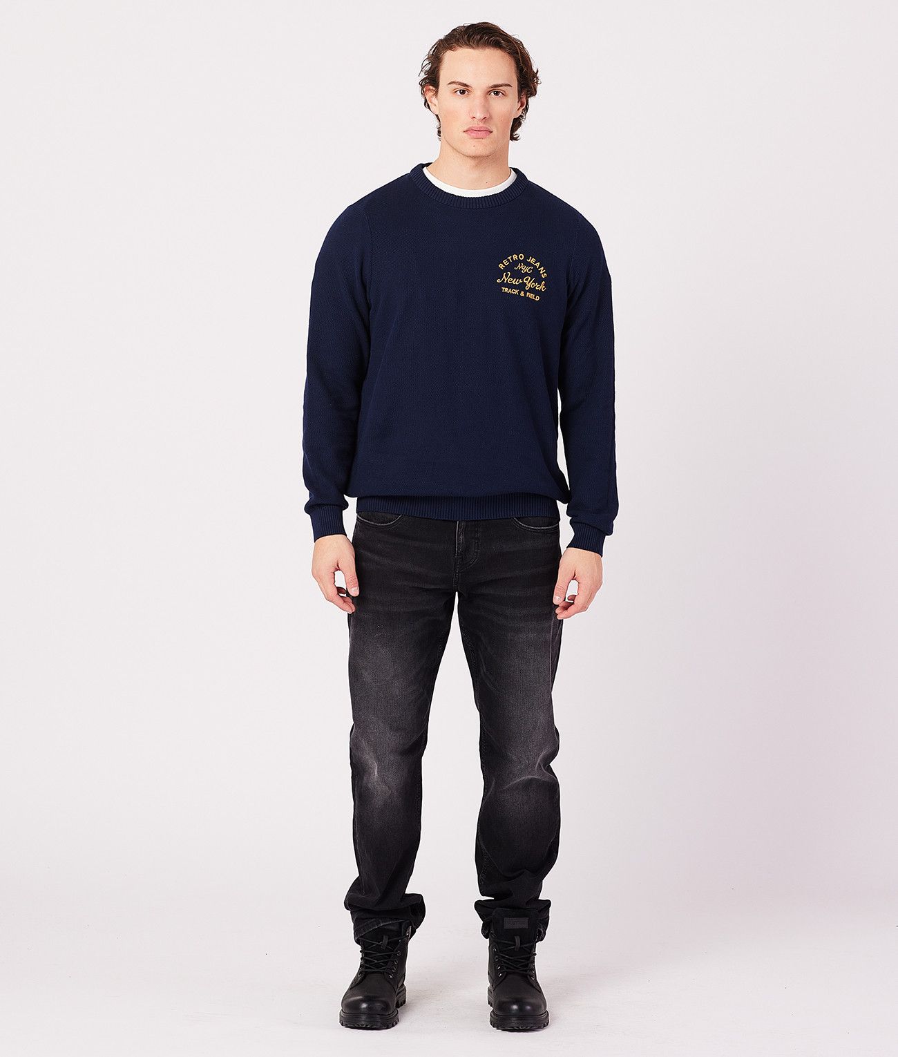 MARTIN SWEATER, NAVY