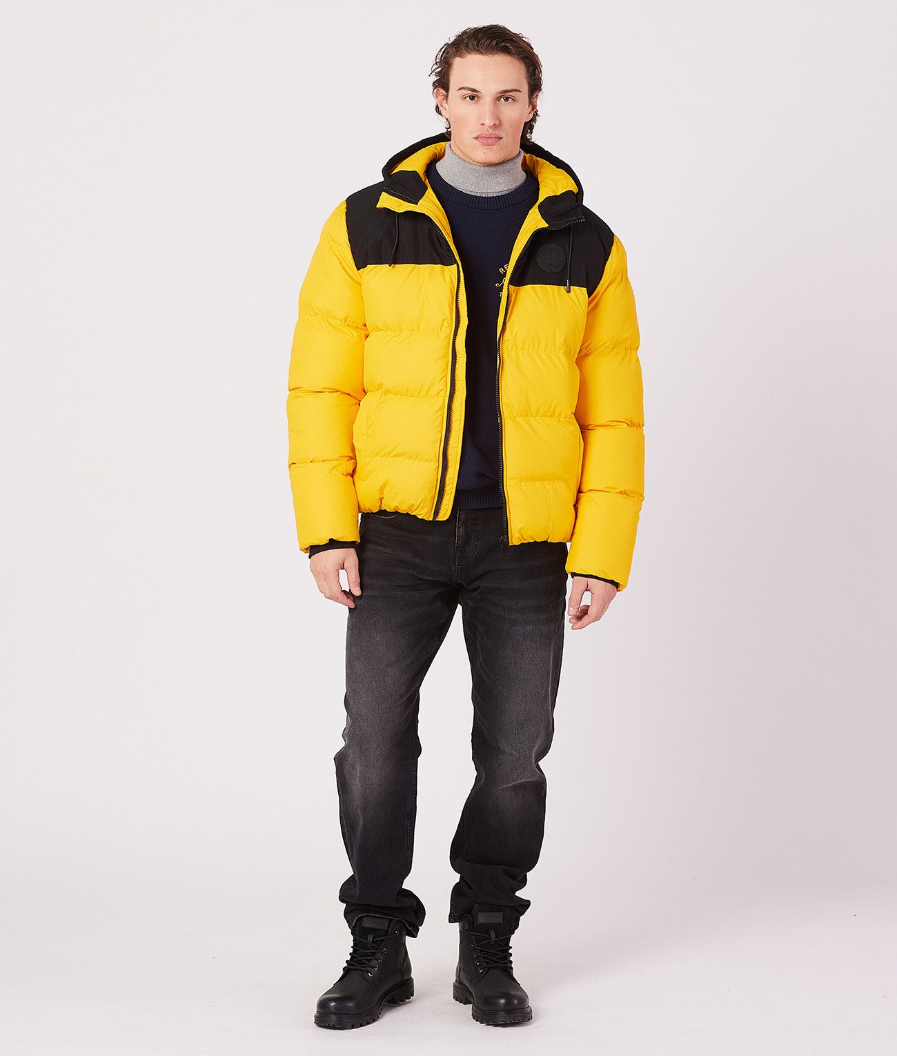 DENNIS B JACKET, YELLOW