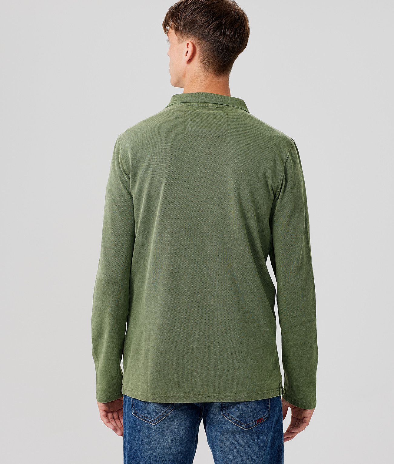TUPELO HOSSZÚUJJÚ PÓLÓ, KHAKI