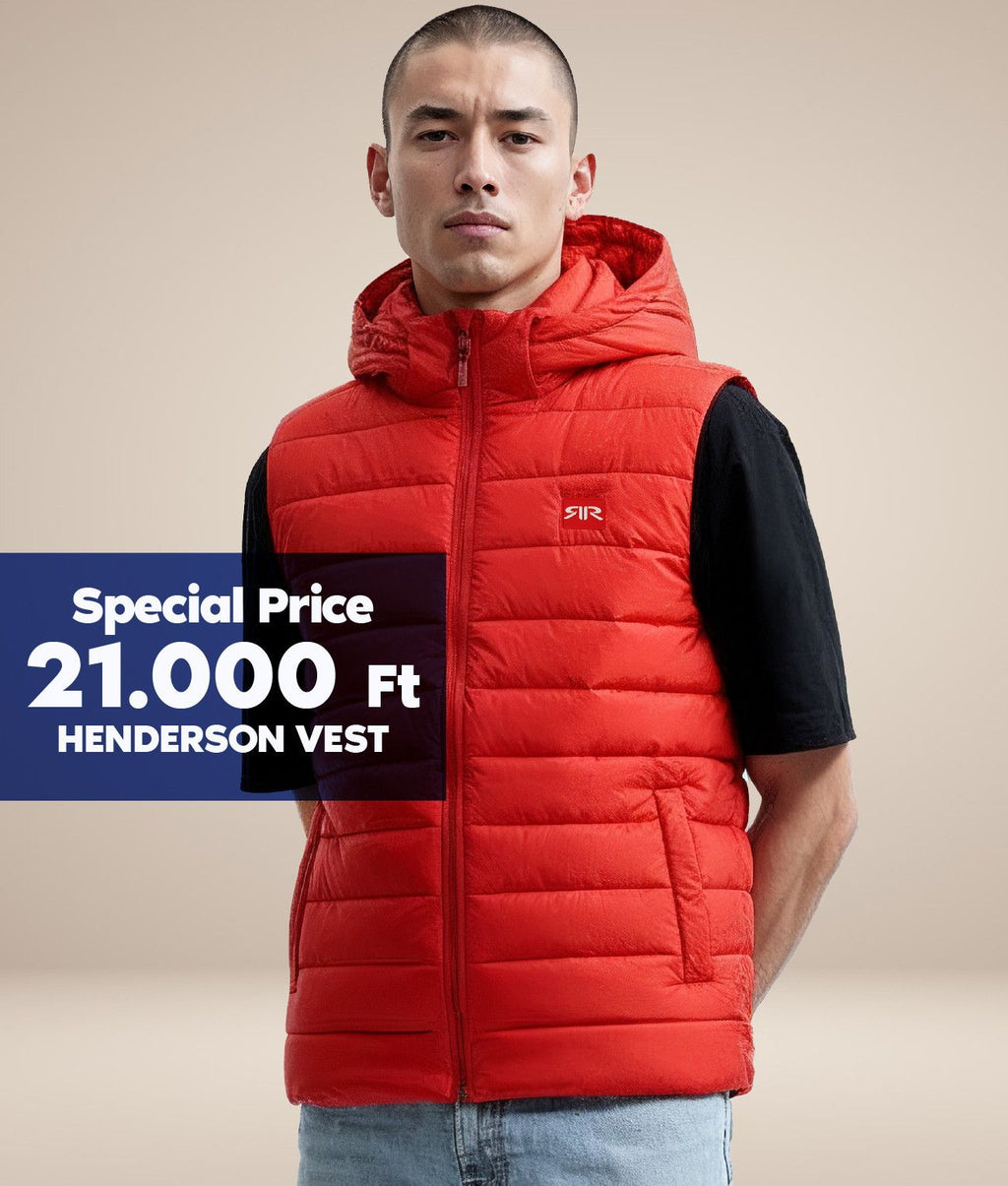 HENDERSON VEST VEST, RED