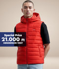 HENDERSON VEST VEST, RED