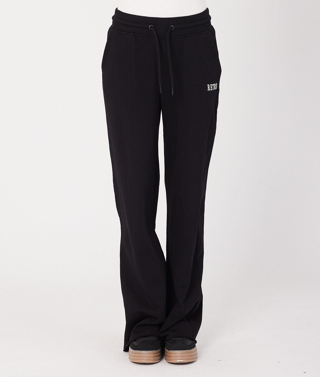 MILAGROS JOGGING BOTTOM, BLACK