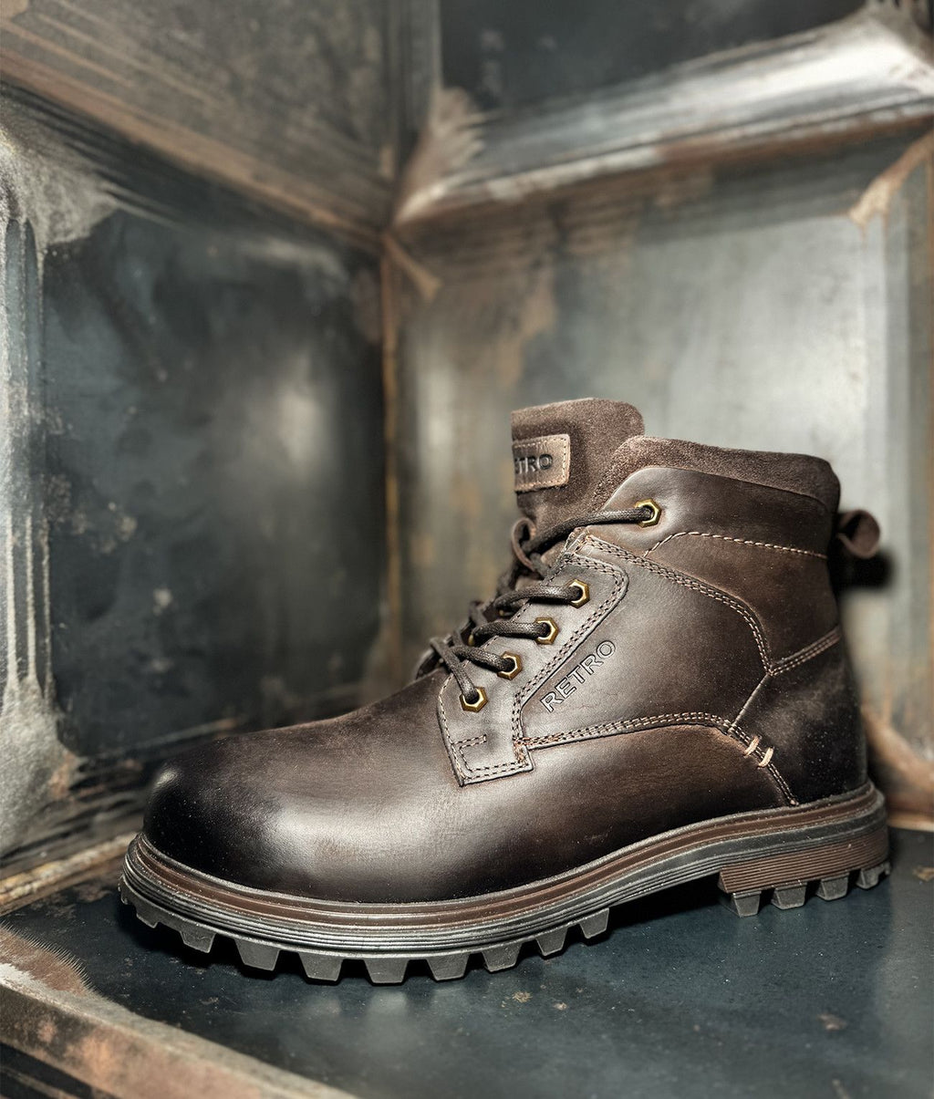 AGEN BOOTS, BROWN