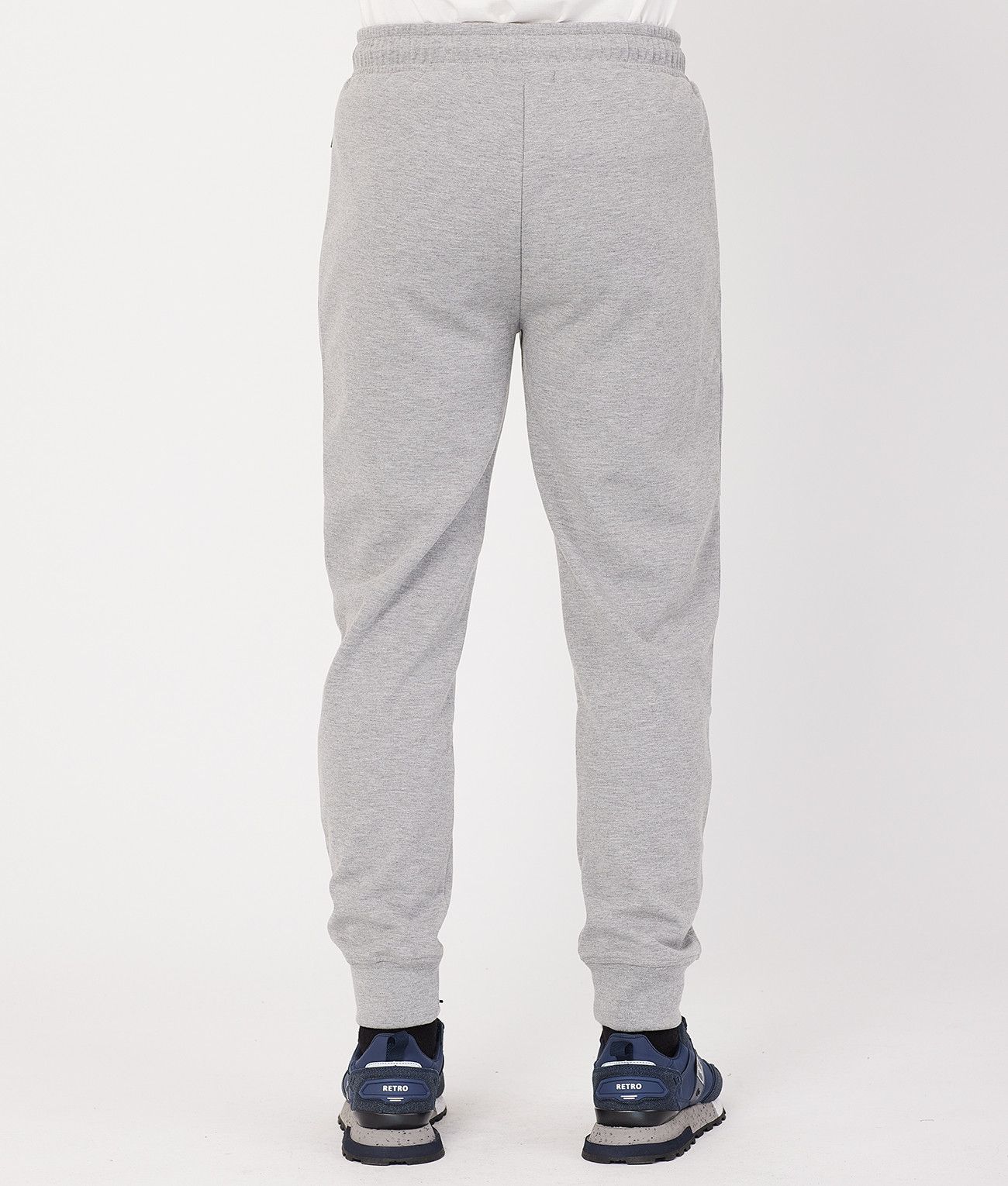 FRANK JOGGING BOTTOM, GREY MELANGE