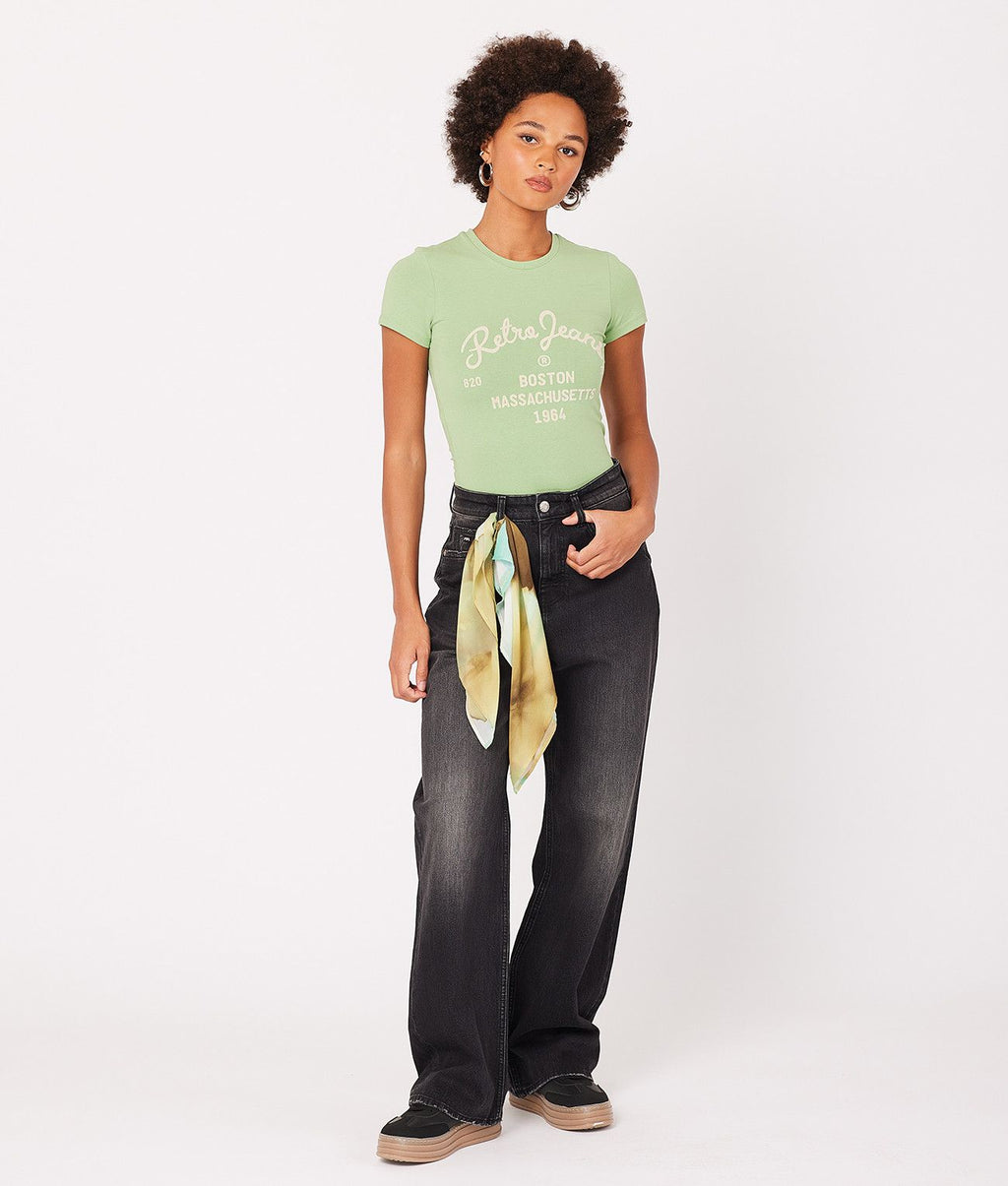 BRIGITTA T-SHIRT, GREEN