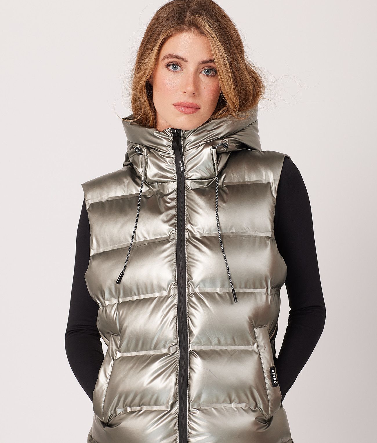 DIANA VEST, BEIGE