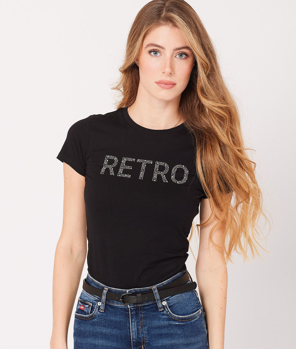 CHELSEA T-SHIRT, BLACK