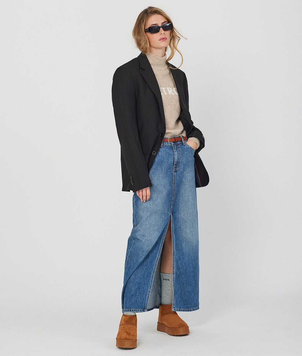HAILEY TURTLENECK SWEATER, BEIGE