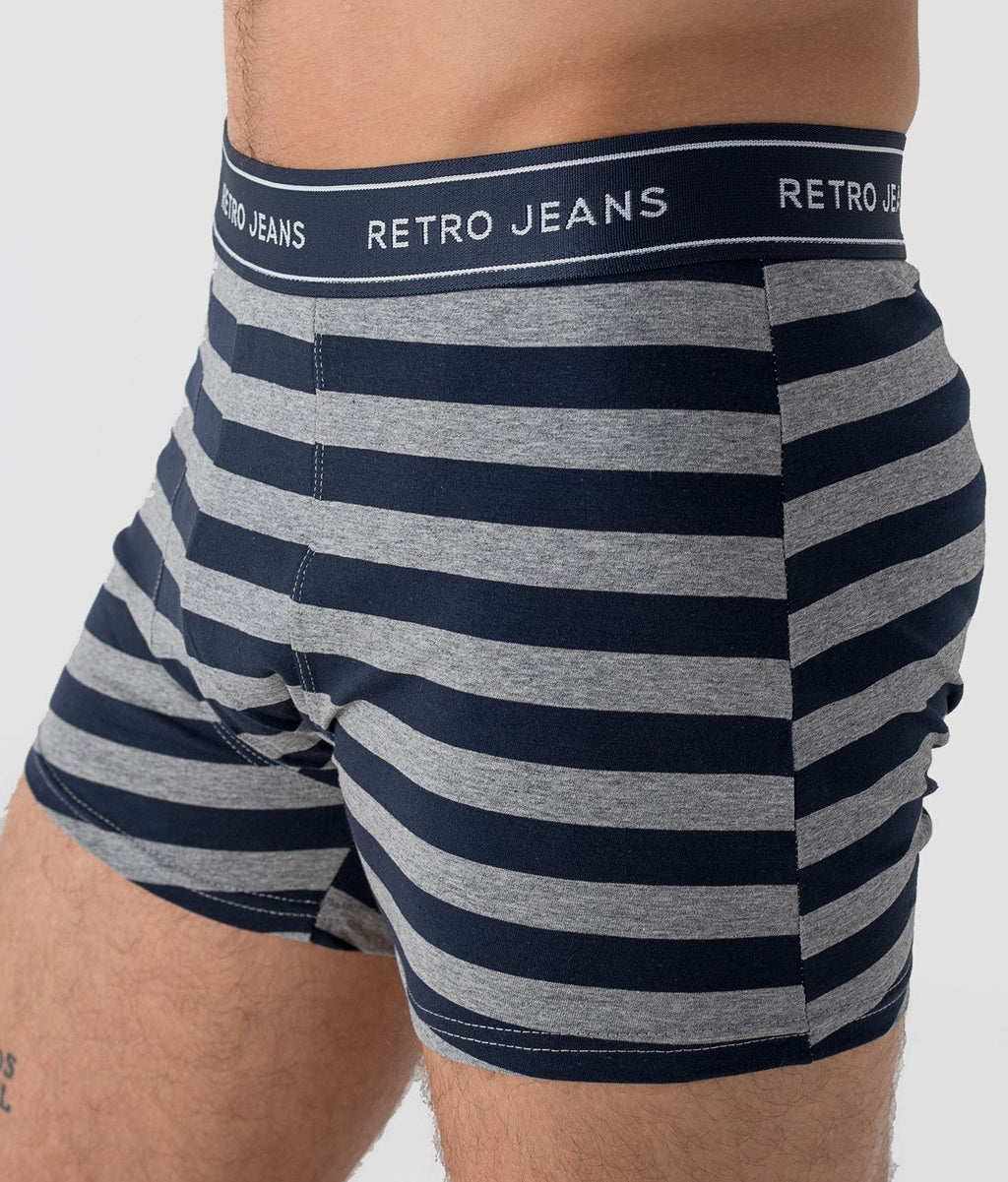 HAROLD STRIPES PACK TWO UNDERWEAR, MIXED
