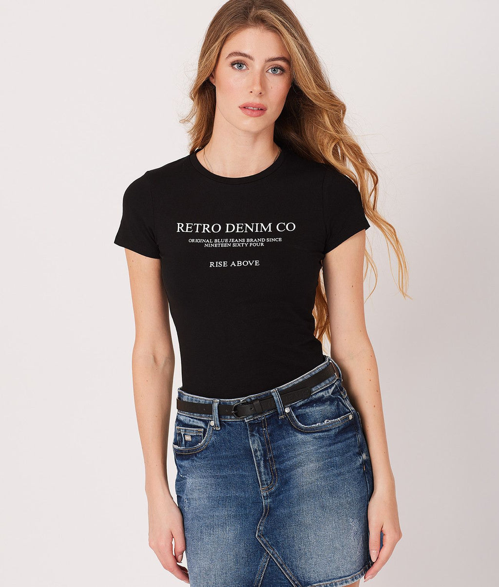 SUE T-SHIRT, BLACK