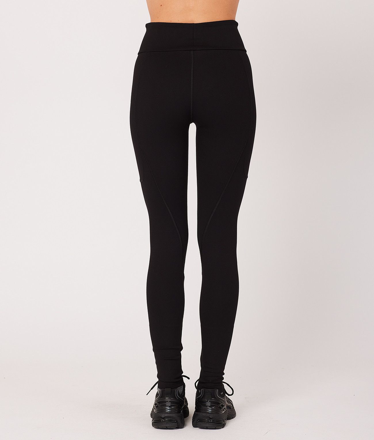 SWAN NŐI LEGGINGS, FEKETE
