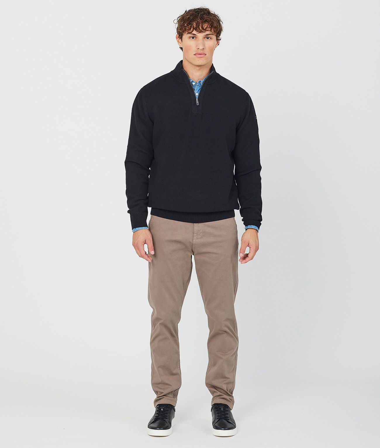 DAMERON PANTS, BROWN