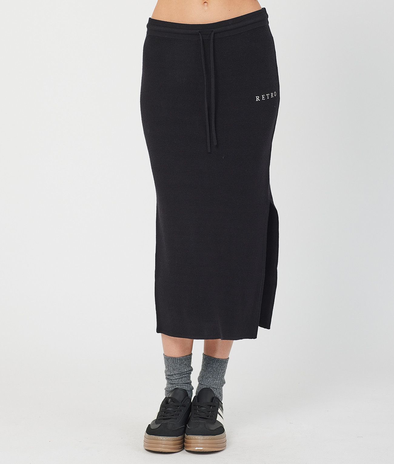 DIANA SKIRT, BLACK