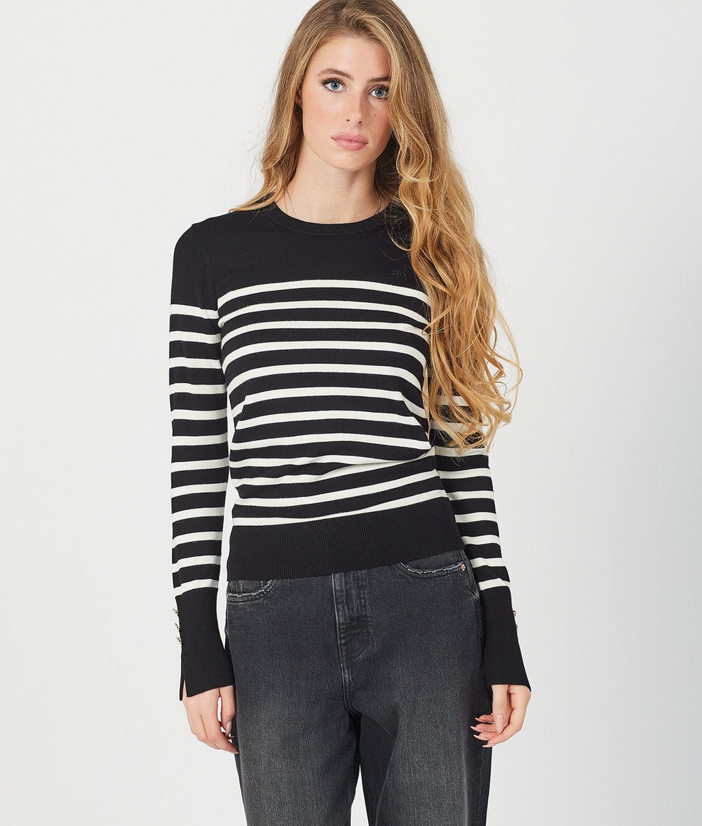 IZZY SWEATER, BLACK