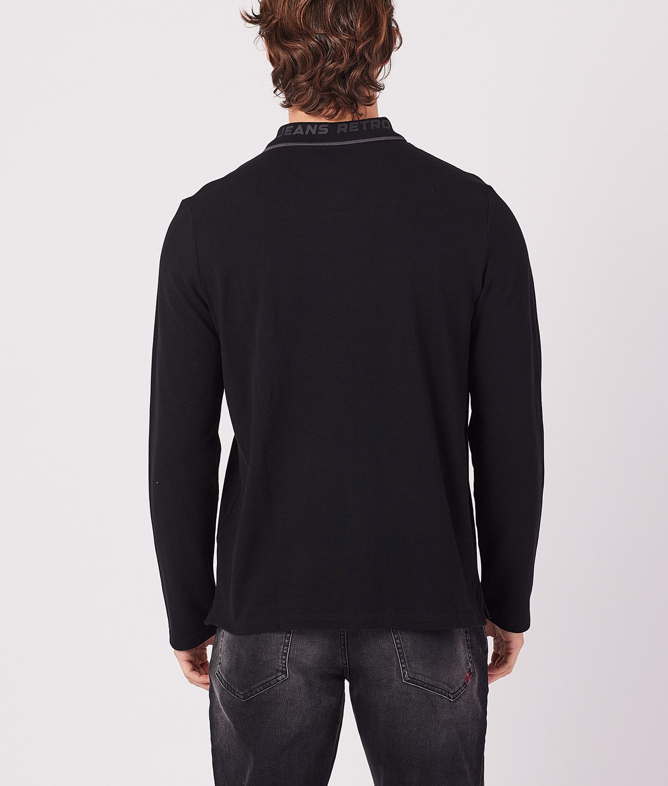 DEPA LONG POLO, BLACK