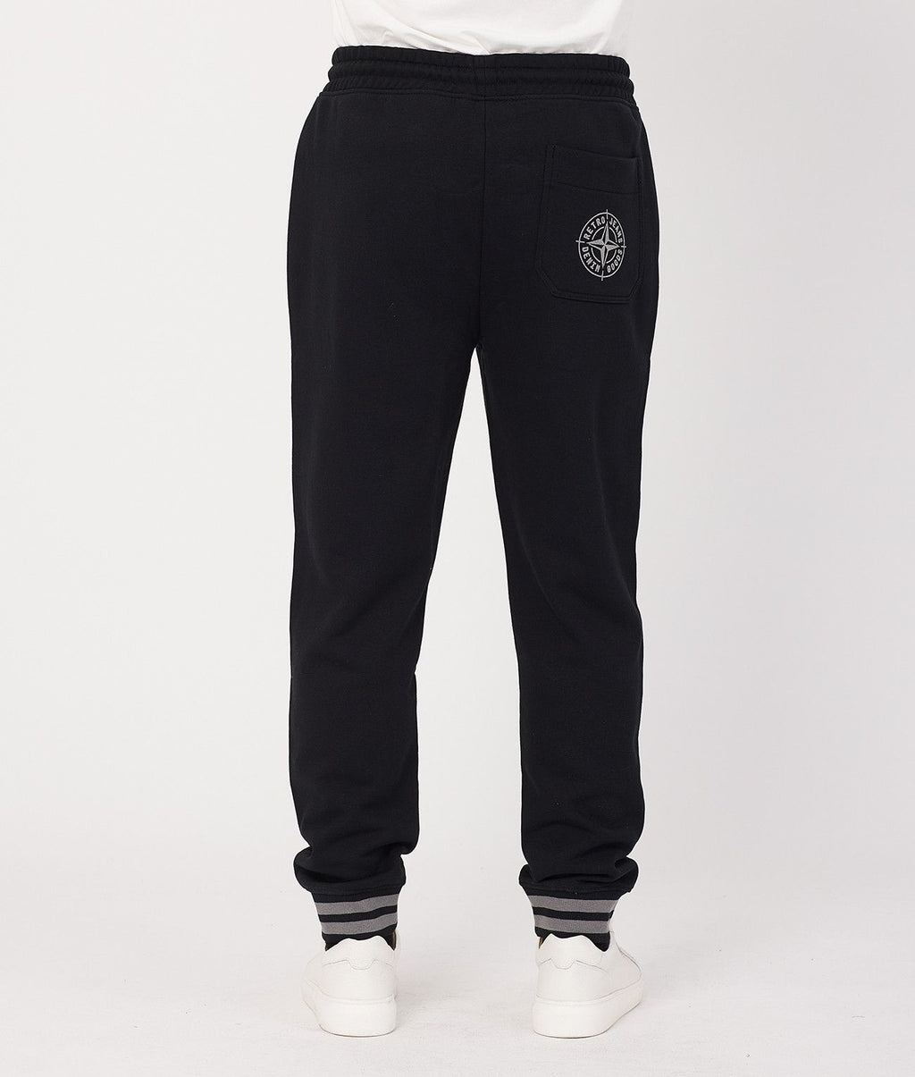 DENNIS JOGGING BOTTOM, BLACK
