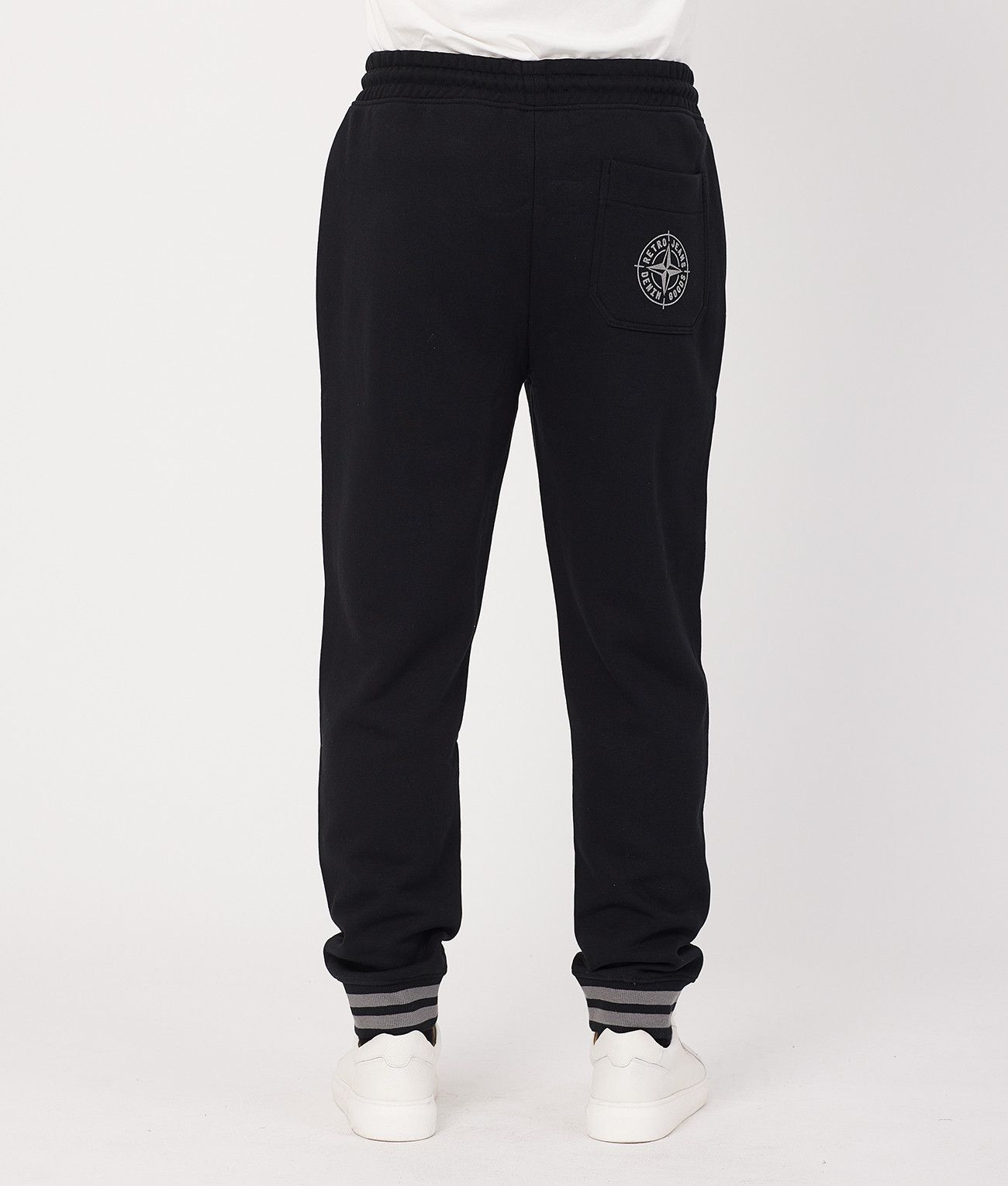 DENNIS JOGGING BOTTOM, BLACK