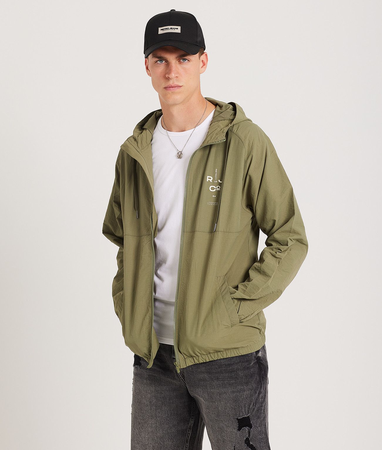 DUSTER FÉRFI SZÉLDZSEKI, KHAKI
